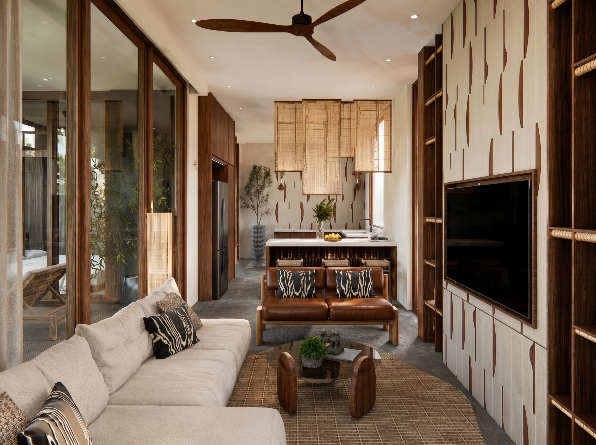 Sekar Complex premium villas exterior render