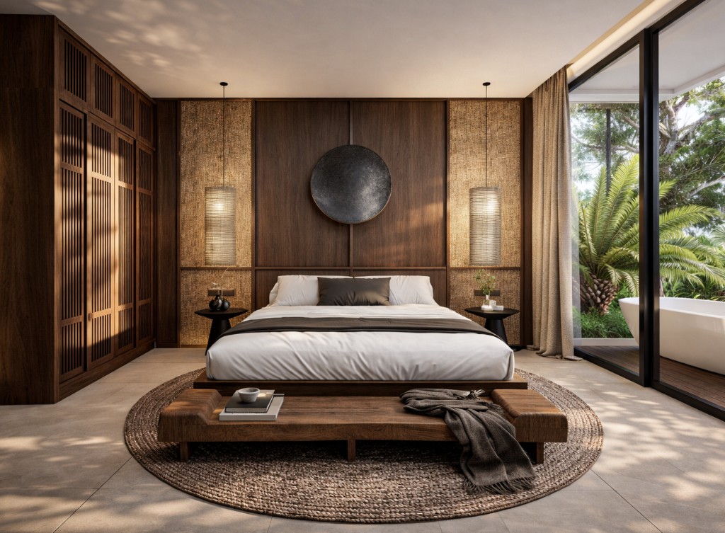 Silawana villa bedroom render